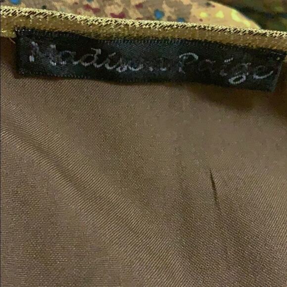 MADISON PAIGE FLORAL PRINT BLOUSE SIZE‎ XL - Picture 5 of 6